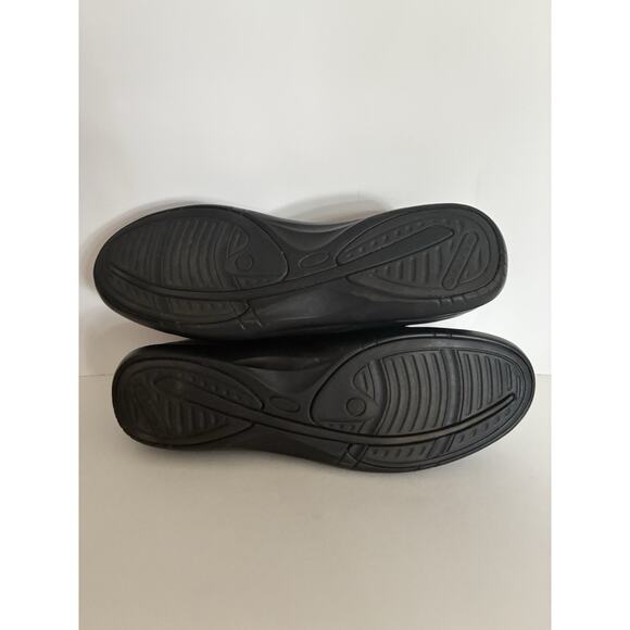 Wmns Vionic Sz 10.5B Arovan Francesca Black Leather Lace Up Oxford Career Shoe - Picture 6 of 7